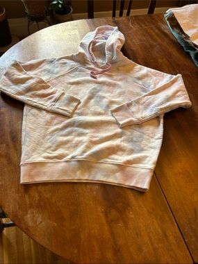 Spiritual Gangster Pastel Tie-Dye Pullover Hoodie - Pink, Cream, Blue